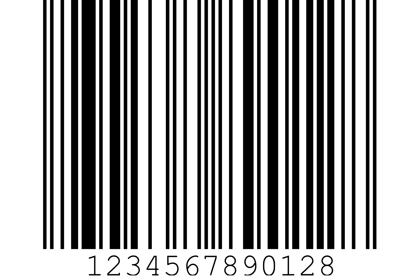 Preisschild Original / Barcodes / ean-13 2