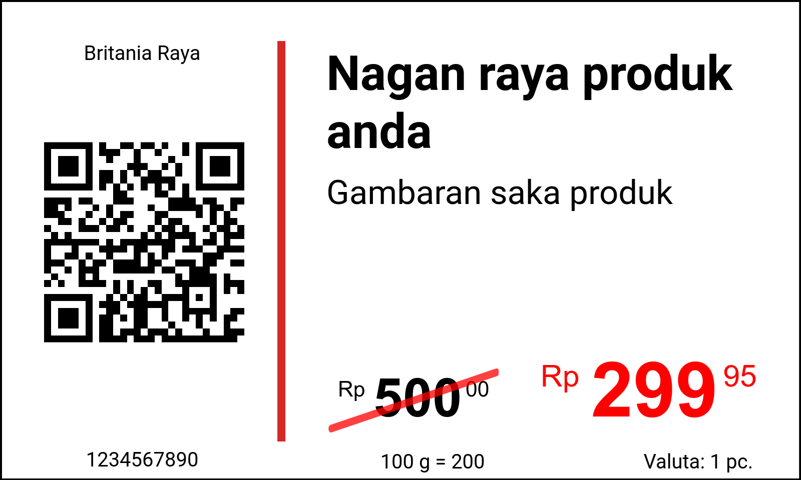 Tag harga Asli / GSM: + 385 (0) 90 530 530 / Promosi