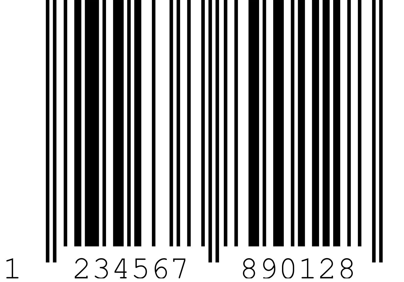 Tag harga Asal / Barcode / ean-13